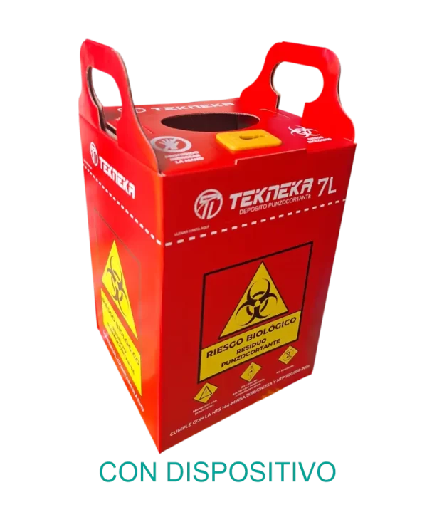 7 LITROS NUEVO CDISP Punzocortante de 7 litros