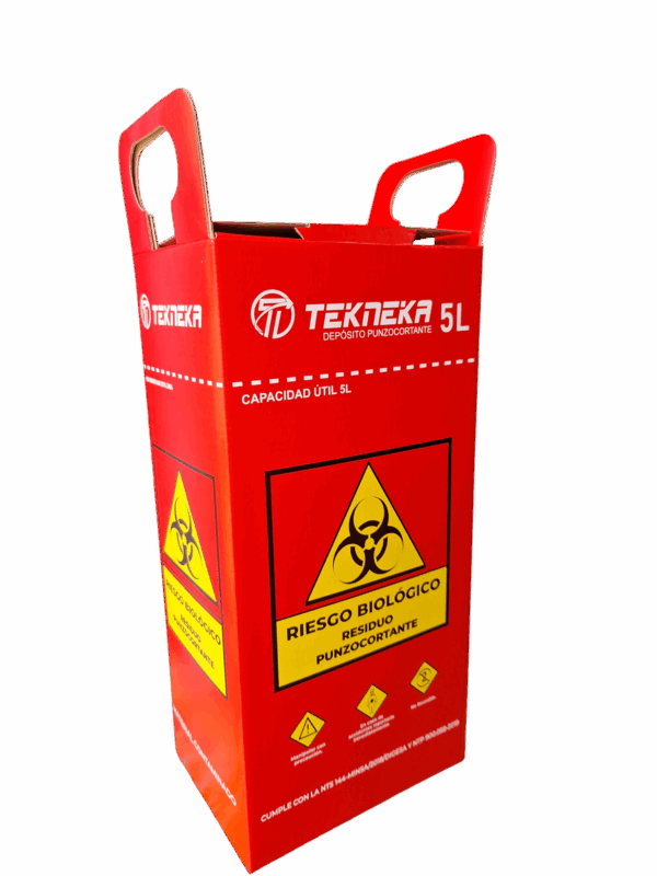 Deposito punzocortante 5 Lt - Imagen 2