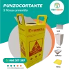 Punzocortante de 5 litros amarillo