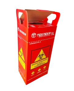 Punzocortante de 5 liltros rojo