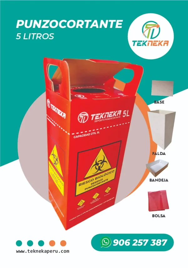 Punzocortante de 5 litros