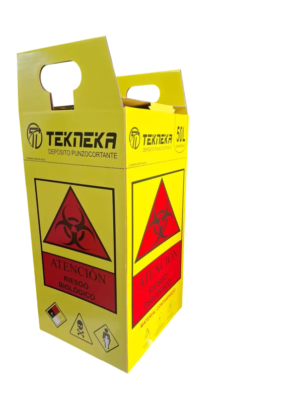 Punzocortante de 50 litros citostático